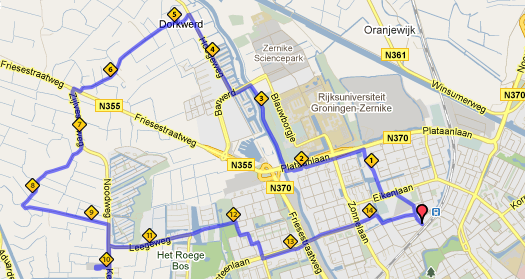 Route 5 februari