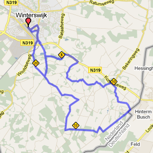 Route 6 maart
